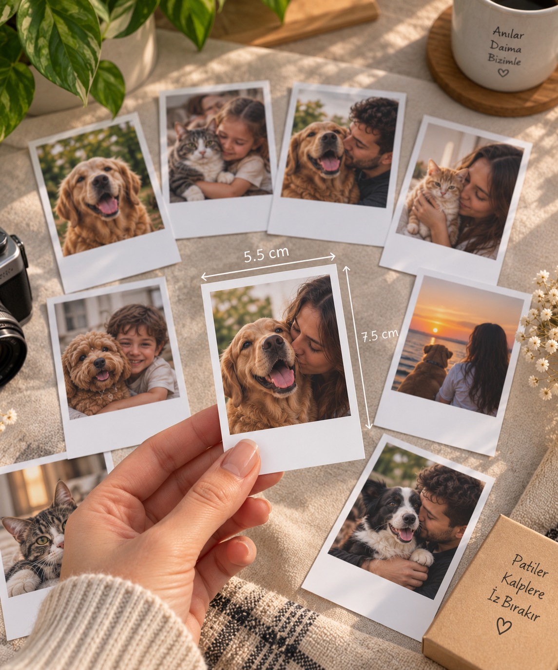 20 Adet Polaroid Fotoğraf Baskısı