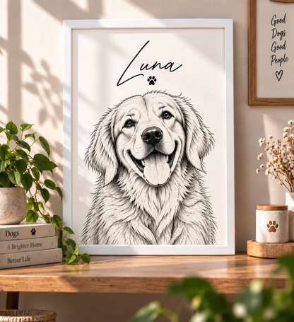 Line Art Tasarım Tablo
