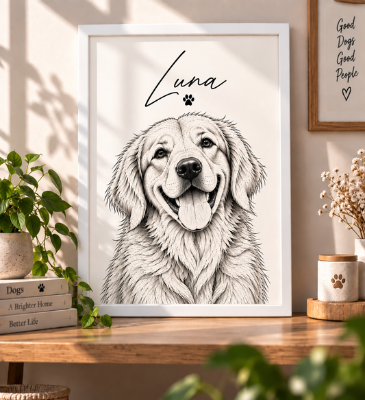 Line Art Tasarım Tablo