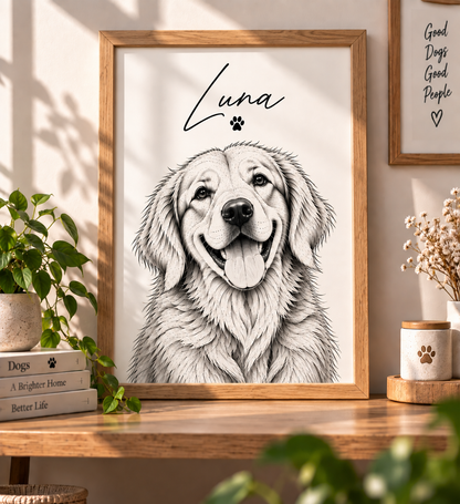 Line Art Tasarım Tablo