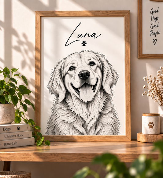 Line Art Tasarım Tablo