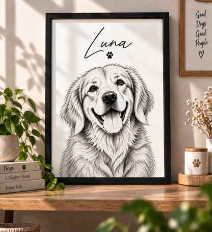 Line Art Tasarım Tablo