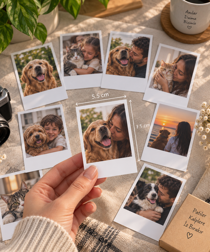 30 Adet Polaroid Fotoğraf Baskısı