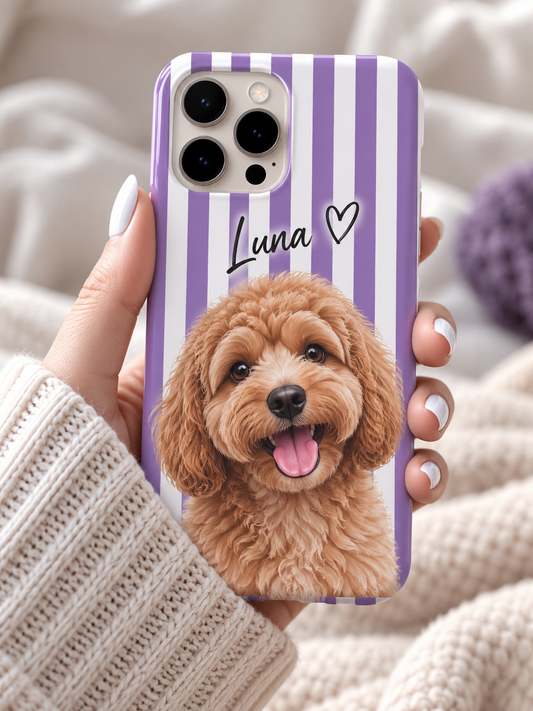 Pet Baskılı Renkli Telefon Kılıfı